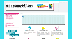 Desktop Screenshot of emmaus-idf.org
